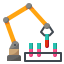 Robot arm icon 64x64