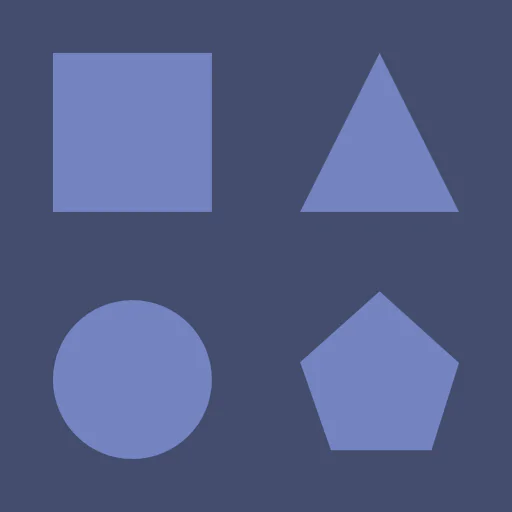 Shapes icon