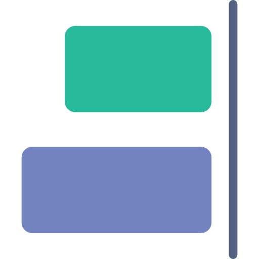 Right alignment icon