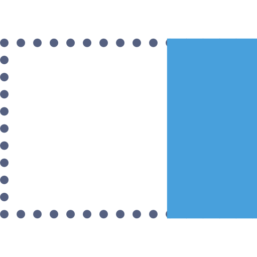 Right alignment icon