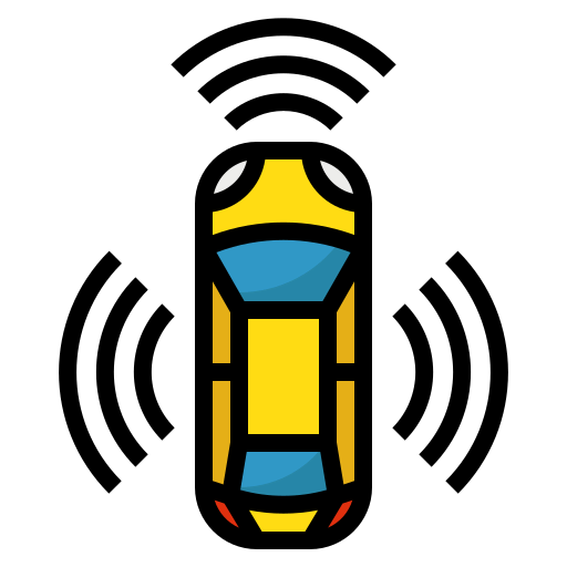 Self driving icon