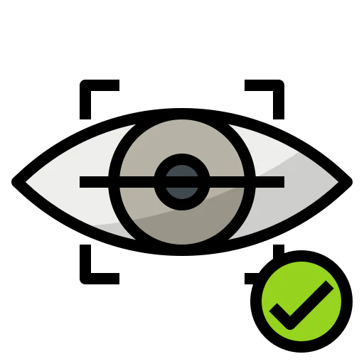 Eye recognition icon