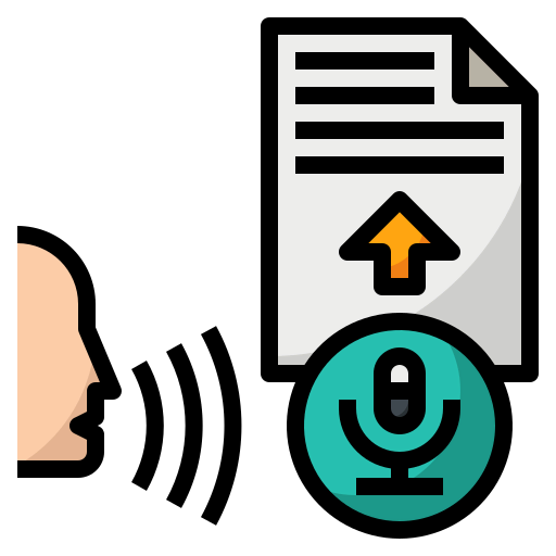 Voice recognition icon