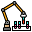 Robot arm icon 64x64