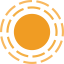 Sun icon 64x64