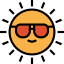 Sun icon 64x64