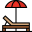 Sunbed icon 64x64