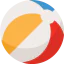 Beach ball icon 64x64
