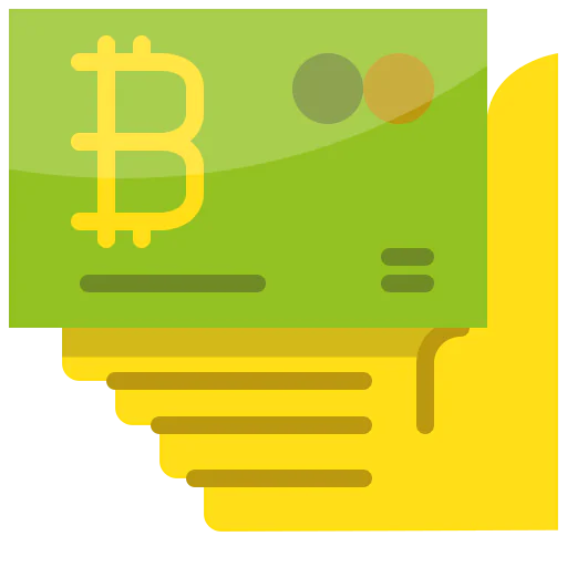 Bitcoin accepted icon