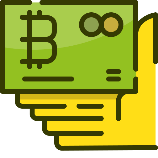 Bitcoin accepted icon