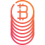 Bitcoins icon 64x64