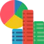Bar chart icon 64x64