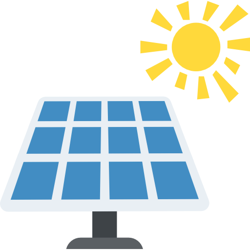 Solar panel icon