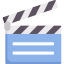 Clapperboard icon 64x64
