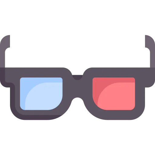 3d glasses icon