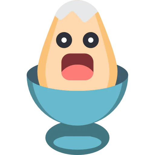Boiled egg icon