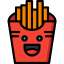 French fries icon 64x64