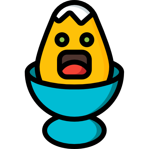 Boiled egg icon