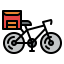 Delivery bike Symbol 64x64
