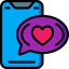 Dating app icon 64x64