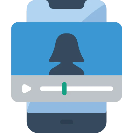 Video player icon