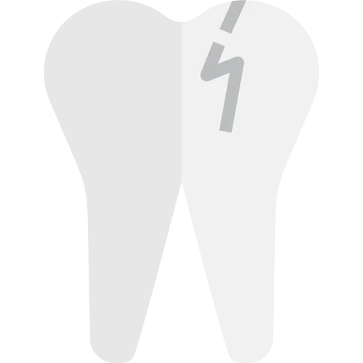 Broken tooth icon