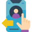 Swiping icon 64x64