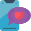 Dating app icon 64x64