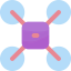 Camera drone icon 64x64