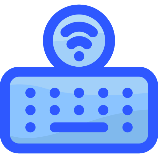 Wireless keyboard icon
