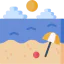 Beach icon 64x64