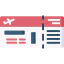 Boarding pass icon 64x64