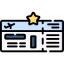 Boarding pass icon 64x64