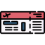 Boarding pass icon 64x64