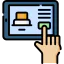 Online booking icon 64x64