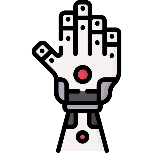 Bionic arm icon