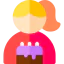 Birthday girl icon 64x64