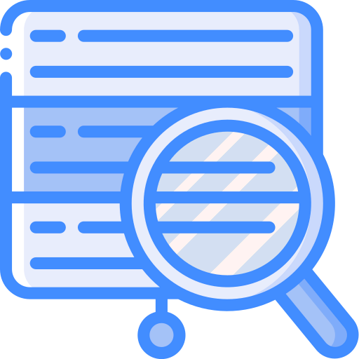 Data searching icon