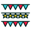 Bunting icon 64x64