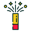 Party popper icon 64x64