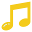 Musical note icon 64x64