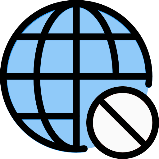 Globe grid icon