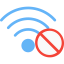 No wifi ícono 64x64