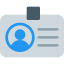 Id card Symbol 64x64