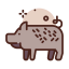 Wild pig icon 64x64