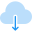 Cloud computing icon 64x64