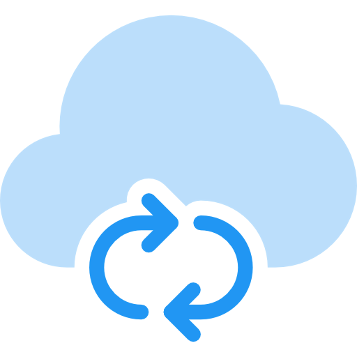 Cloud computing icon