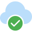 Cloud computing icon 64x64