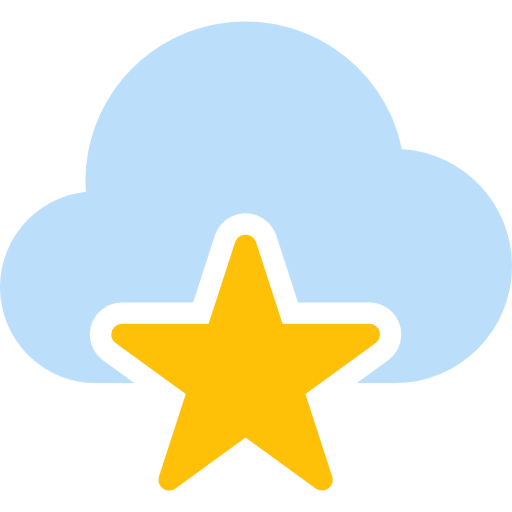 Cloud computing icon