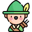 Robin hood biểu tượng 64x64